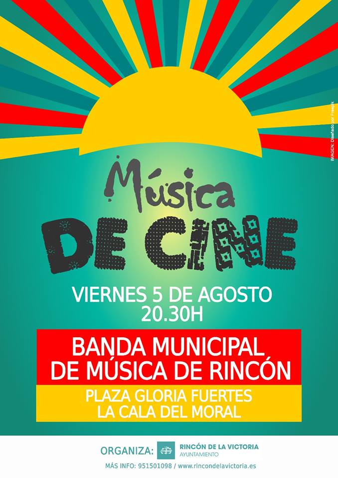 Concierto de la Banda Municipal interprentarán Bandas Sonoras el viernes 5