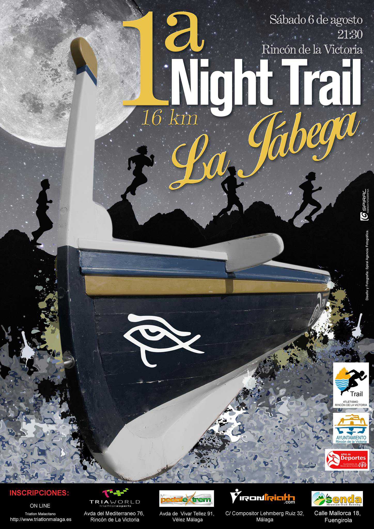 2016 08 06 Iª NIGHT TRAIL LA JABEGA